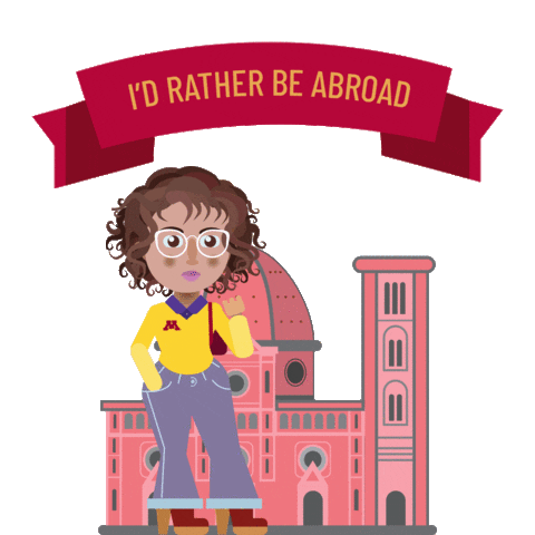 University Of Minnesota Sticker by UMN Abroad