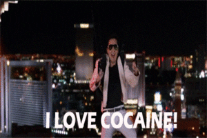 cocaine love GIF
