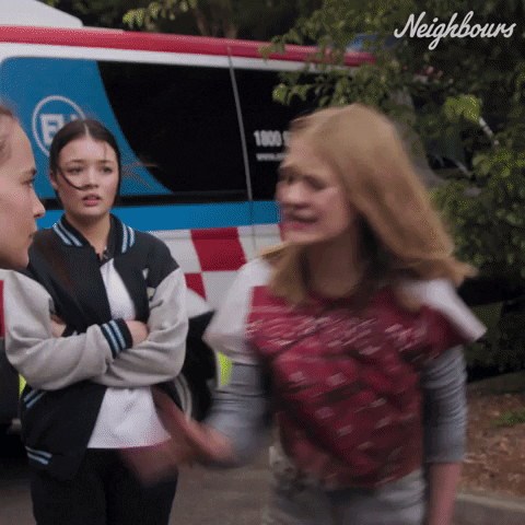 Angry Fight GIF by Neighbours (Official TV Show account)