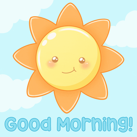 Good Morning Sun GIF