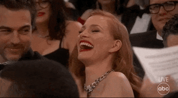 Jessica Chastain Oscars GIF by The Academy Awards